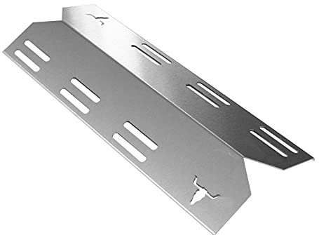 Kette´s Grillzubehör Universal/Brennerabdeckung/aus Edelstahl passend z.B. Landmann Triton 395 x 165mm