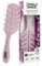 Brosse démêlante aux poils ultra doux, glisse facilement à travers les nœuds pour cheveux frisés, raides, humides et secs pour femmes, hommes et enfants (rose)