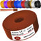 MAS Premium Cable de 5 a 100 m H07 V-K 2,5 mm² negro, azul claro, verde/amarillo, rojo, azul oscuro, marrón, naranja, gris, blanco, violeta o amarillo, cable individual flexible (marrón, 100 m)