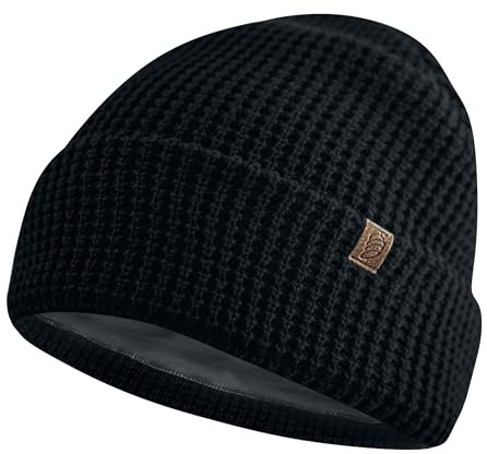 Golden Kocoon - EMF-Schutz, Bio-Baumwolle, Beanie, Bambus, Faraday-Gewebe, Strahlungsschutz, 5 g, EMF-Blocker, Anti-Strahlungsblocker, EMF Shield -RF Beanie, Faraday-Mütze, 5 g, EMF Clothing