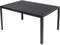 LINDER Gartentisch Comfort 150 x 80 cm mit Polywood Platte Gestell Aluminium