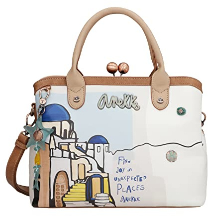 Anekke Mediterranean Sunrise Umhängetasche mit Griffen Maße 31x24x12cm