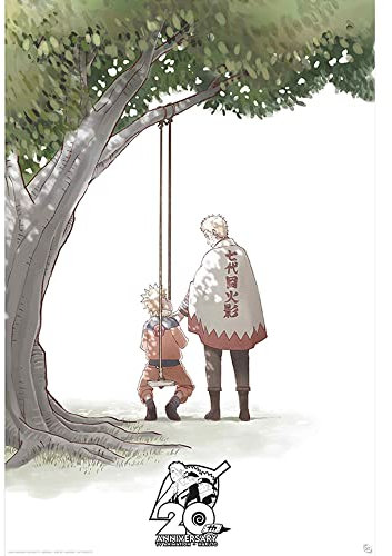 GB eye GBYDCO080 Maxi-Poster zum 20-jährigen Jubiläum von Naruto 61 x 91,5 cm