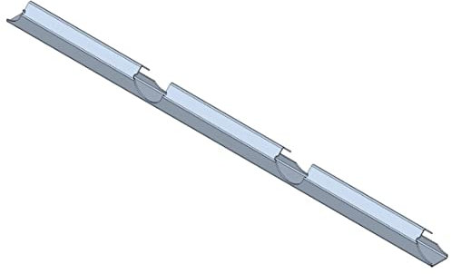 Edelstahl Zündschiene 4-Fach, passend für Broil King Gas Grills