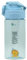 BIENMARQUER - Gourde Personnalisable pour Enfant avec Paille - Convient pour l'Ecole Primaire et Maternelle - Gourde avec Bouchon Anti-Fuite - Résistante au lave-vaisselle - 450mL (Bleu Clair)
