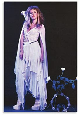 GOCHI 80er Jahre Stevie Nicks Poster Druck Foto Kunst Malerei Leinwand Poster Home Modern Decor Poster 50 x 75 cm
