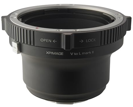 XPIMAGE Lens Mount Adapter Ring Compatible with Hasselblad V Lens to Leica or Panosonic L Mount Camera