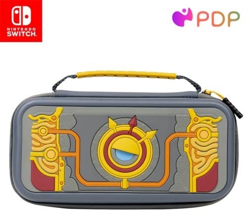 PDP Travel Case Plus Glow for Nintendo Switch/Switch Lite/Switch OLED: Legend of Zelda Tears of The Kingdom Purah Pad 3D