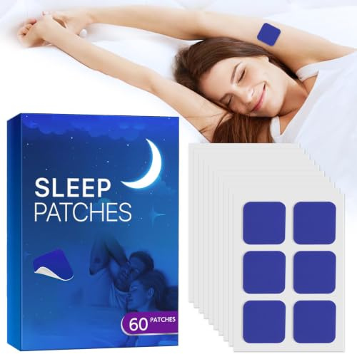 60 pcs Schlaf Patches, Natürliche Aroma Entspannungspflaster