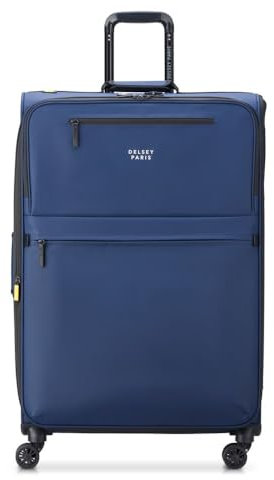 DELSEY PARIS Maubert 2.0 4 Double Rolls Expandable Trolley WP 79 Marine Blue