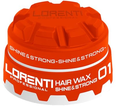 LORENTI TOKYO & SEOUL Haarstylingwachs 01 Orange 150ml ölfreie Stylingwachs | Hair Wax | Shine & Strong | Haarwachs mit Glanz - Haargel Kinder