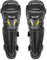 OLYSPM Ginocchiere Moto,Ginocchiere MTB,Ginocchiere Motocross con Guscio in PP ad Alta Resistenza e Imbottitura in EVA ad Alta Densità,3 Bande Elastiche alte per un Fissaggio più Sicuro