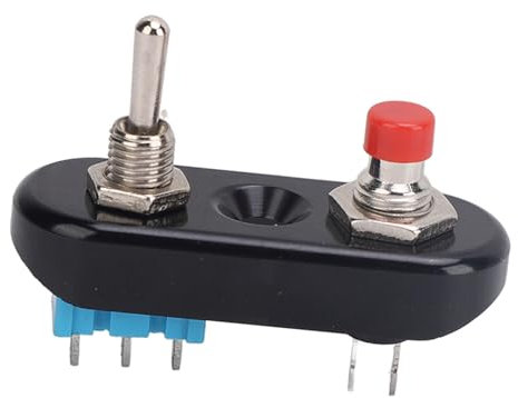 Interruttore di Controllo dell'accensione, Risposta Rapida, Compatto e Comodo, Interruttore a Leva di Arresto Avviamento Motore per Manubrio Moto per Bici Cross ATV UTV