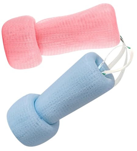 SOESFOUFU 2stücke Peeling Körper Und Gesichtsreinigungsschwämme Schäumende Leichte Und Praktische Reinigungsbälle Tiefen Hautreinigung Für Hauttypen