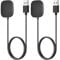 Vancle Charger for Fitbit Versa 4/Sense 2 Fast Charging Replacement USB Charging Cable for Fitbit Versa 3/4, Fitbit Sense/Sense 2 (50cm+100cm)