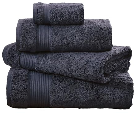 NEXT Homeware Gästehandtuch aus 100% ägyptischer Baumwolle Blau-Marine Medium