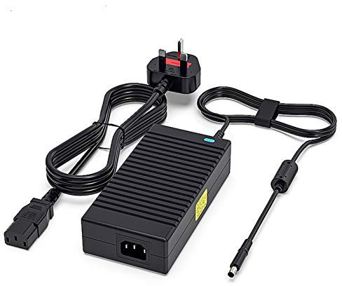 Delippo 19.5V 9.23A 180W Laptop AC Adapter for Dell Alienware 15 R1 R2; Inspiron One 23xx (2350 2320); Precision 15 7000 (7510) 17 7000 (7710); OptiPlex 3011 M4700 M4800 M17x R3 DA180PM111