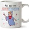 MUGFFINS Taza Madrina – Aquí Bebe una Super Madrina – Taza Desayuno/Idea Regalo Día de Pascua. Cerámica 350 mL
