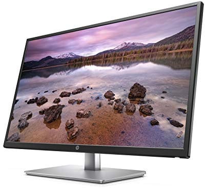HP 32s Display Full HD (1920 x 1080) 31.5 Inch Monitor (5 ms, 1 VGA, 1 HDMI) - Silver/Black