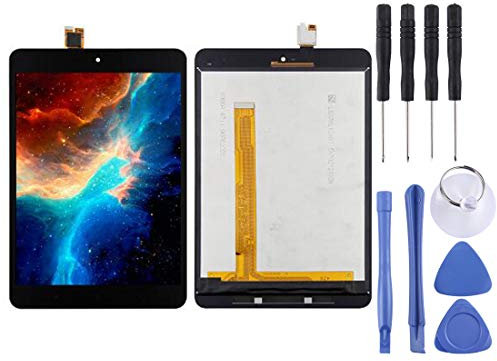 Pantalla de reemplazo, Tablet Nueva Pantalla LCD de Repuesto y ensamblaje Completo del digitalizador for Xiaomi Mi Pad 3 (Negro) (Color : Black)