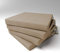 Market-Alley Stuhlkissen Sitzkissen mit Bänder für Gartenstuhl, Küche oder Esszimmerstuhl Stuhlauflage (103 Beige 40x40x4cm - 4er Set)