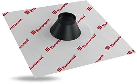 Eurovent® SEAL selbstklebende Rohrmanschette, Dachdurchführung, Kabeldurchführung (Für Ø50-72mm Rohren)