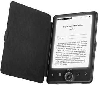 SPC Dickens Light 2 Schutzhülle: E-Book-Schutzhülle für SPC Dickens Light 2, Magnetverschluss, hergestellt aus Polyurethan, leicht und dünn, Innenseite weicher Deckel zum Schutz des Bildschirms