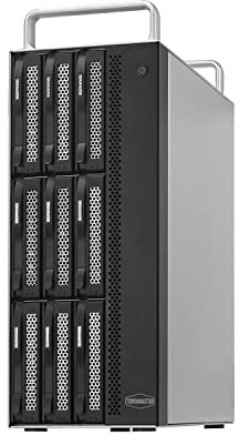 TERRAMASTER D8-332 (40Gbit/s) Boîtier 8 Baies pour Disques durs externes, Compatible avec RAID0/RAID1/Single Mode Disque Dur Raid Stockage (sans Disque)
