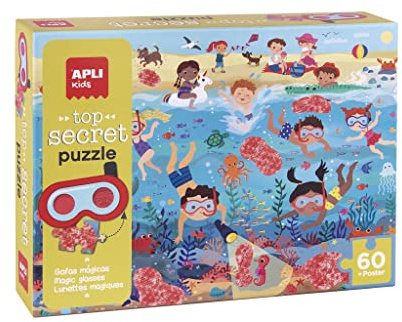 APLI Kids - La Plage Puzzle Geheimnis, 19220