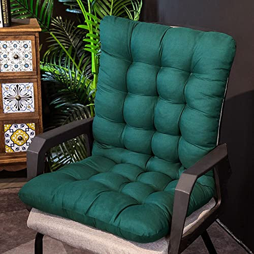 LUMoony 1Pcs Hochlehner Auflage Stuhlkissen 45*100cm Polyester Füllung Sitzkissen für Haus, Büro, Auto, Garten, Terrasse, Schaukelstuhl, Esszimmerstuhl, Studienstuhl, Drehstuhl