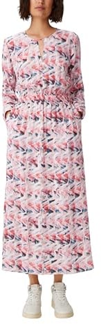 Comma Maxi-Kleid aus Viskose