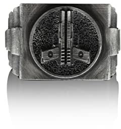 BySilverStone Jewelry – Handgefertigter Pistolen-Siegelring Aus Sterlingsilber Für Männer, Minimalistischer Pistolen-Silberring, Waffen-Silber-Herrenschmuck, Geschenk Für Die Beste Freundin, Ring Für