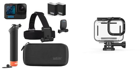 GoPro Pacchetto accessori HERO11 Black - Include batteria enduro extra (2 in totale) & Custodia protettiva (HERO11 Black/HERO10 Black/HERO9 Black) - Accessorio ufficiale