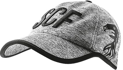 SC Freiburg Cap SCF grau - Basecap/Cap/Mütze/Hut - Schwarz/tapa/Chapeau