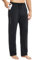 baleaf Herren Breite Jogginghose Baumwolle Freizeithose Gerades Bein Sporthose Herren Lang Yogahose Klassische Trainingshose mit Taschen Dunkelgrau XL