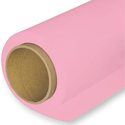 BOLLUMA Seamless Background Paper Backdrop 1.35x10m / 4.4x32.8ft, Baby Pink, 170, Photo Studio Backgrounds Paper Roll for Portrait, Product, Pet, Family Photography Shooting, Video Filming