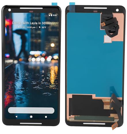 Gugxiom 6,0-Zoll-Amoled-OLED-Bildschirm-Ersatz für Pixel 2XL 2 XL G011C, Bildschirm-Ersatz-Kit für Pixel 2 XL, Asolid LCD-Display Touch-Digitalis Ierer Bildschirm mit Profession Ellen