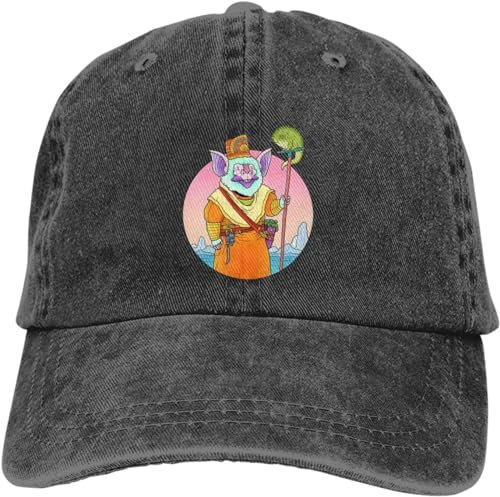 Baseballkappe Snapback Sonnenhut Sommerkappe Sonnenblende Fledermaus Zauberer Hip Hop Caps Jafar und Lago Cowboyhut Schirmmützen Geschenk Männer Frauen
