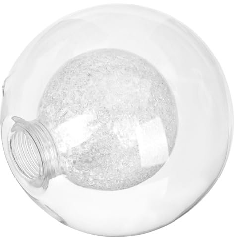 BESTonZON Abat-Jour En Verre Transparent Abat-Jour 100Mm Base G9 Plafonnier Abat-Jour De Remplacement Abat-Jour Globe En Verre 3. 93