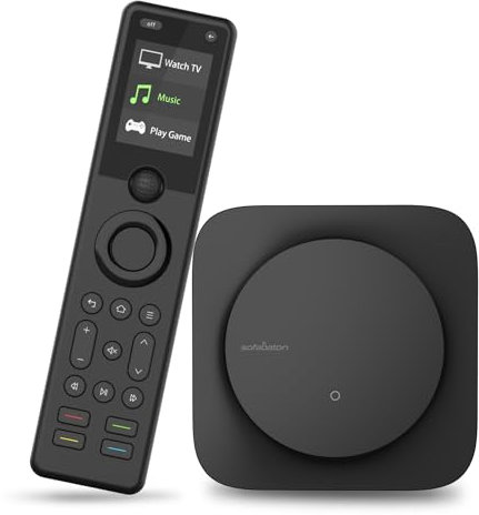 SofaBaton X1S Universal Remote with Hub and App, All-in-One Smart Universal Remote Control with Customize Activities, Control Up to 60 IR/Bluetooth/WiFi Devices, Works with Sony, Samsung, LG, Alexa