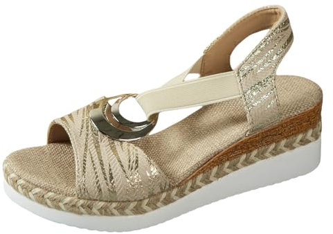 Mujer Sandalias Planas Mujer Sandalias Planas Sandalias con Gruesa y de Cuerda, Sandalias Informales de Gruesa para Mujer, Zapatillas para Mujer Sandalia Mu