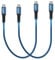 Short USB C to USB C Cable .USB C Charger Cable 0.3M 2Pack,3A Lead Nylon Braided for Samsung Galaxy S21 S20 S10 S9 S8 A12 A20e A21s A51,Huawei P30 P20 P40,Google Pixel,iPhone 15,Sony Xperia,Switch