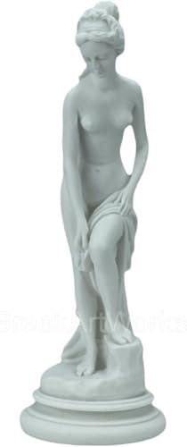 Helen of Troy Griechische weibliche Alabaster-Statue, Skulptur