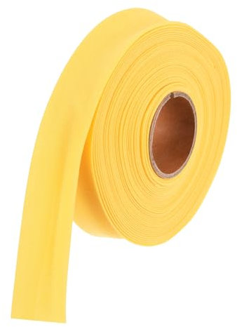 QUARKZMAN 25mm Baumwollköperband Baumwollband Saumband zum Nähen, Säumen, Quilten, Einfassen von Handwerk (Gelb 10 Yards)