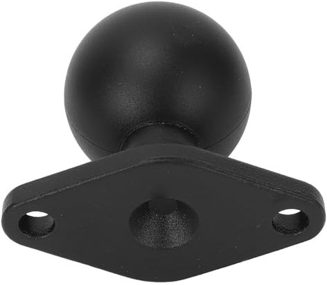 Support à Bille de 1,5 Pouces, Base de Montage à Bille, Plaque Ronde en Alliage D'aluminium anodisé avec Bras à Double Douille de Taille C pour Supports RAM