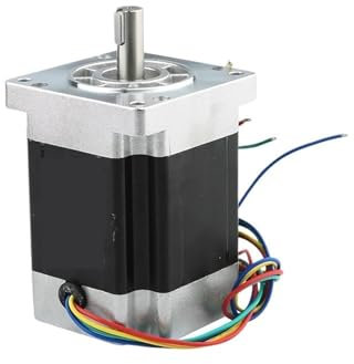 S2IZ5O Nema 34 Stepper Motor 114x86mm 5.0A 14mm Shaft Diameter Drive Motor 4-Lead Cable