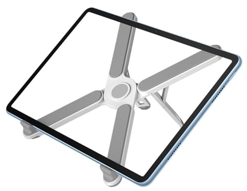 Tablet-Ständer für den Schreibtisch – Tablet-Halterung | verstellbare Memo-Pad-Präsentationsständer | faltbare Halterung für Memo-Pad-Halter | rutschfeste, faltbare Halterung für Schlafsaal, Schule