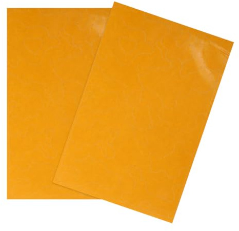 HEALSOPTHY Papel de Camuflaje Naranja para Pintura de Maquetas, Adhesivos Ajustables y Recortables para Carrocerías de Coches Rc y Barcos, Paquete de 2 Piezas