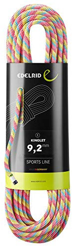 EDELRID Kinglet 9,2mm Corde d'escalade, Uni, 80m