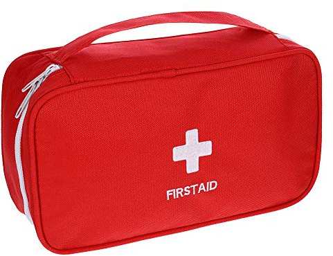 upain Leere Erste-Hilfe-Tasche, Reise-Notfalltasche, leichte Medizin-Aufbewahrungstasche für Notfall, Zuhause, Büro, Auto, Outdoor, Boot, Camping, Wandern